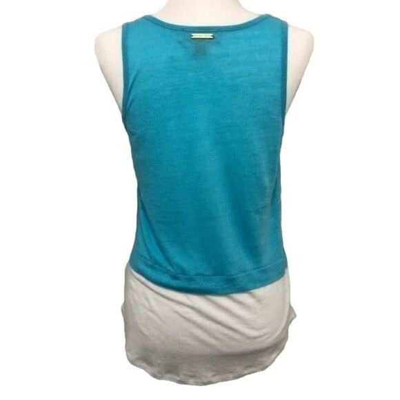 Michael Kors Linen Blend Tank Top | Women's Size Small - Picture 2 of 4